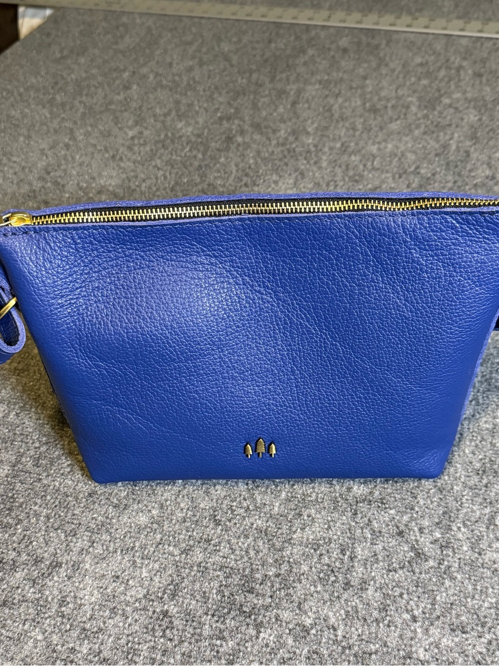 Portland Leather Goods Molino Blue Slouchy Shoulder Bag - Sleek Everyday BNNU